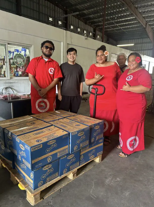 Pacific Islands Support with Every Sip and Crunch!